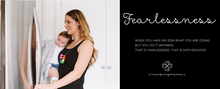 Load image into Gallery viewer, Nursing Mama Essential in Fearlessness Black
