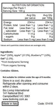 Load image into Gallery viewer, Holle Organic Blue Bird - Pouch pear &amp; apple with blueberry with Oats 1000g from 6 months (box of 12)
