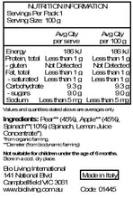 Load image into Gallery viewer, Holle Organic Power Parrot - Pouch pear &amp; apple with spinach 90g from 6 months (box of 12)

