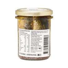 Load image into Gallery viewer, Good Fish Sardines in Extra Virgin Olive Oil 195gm jar
