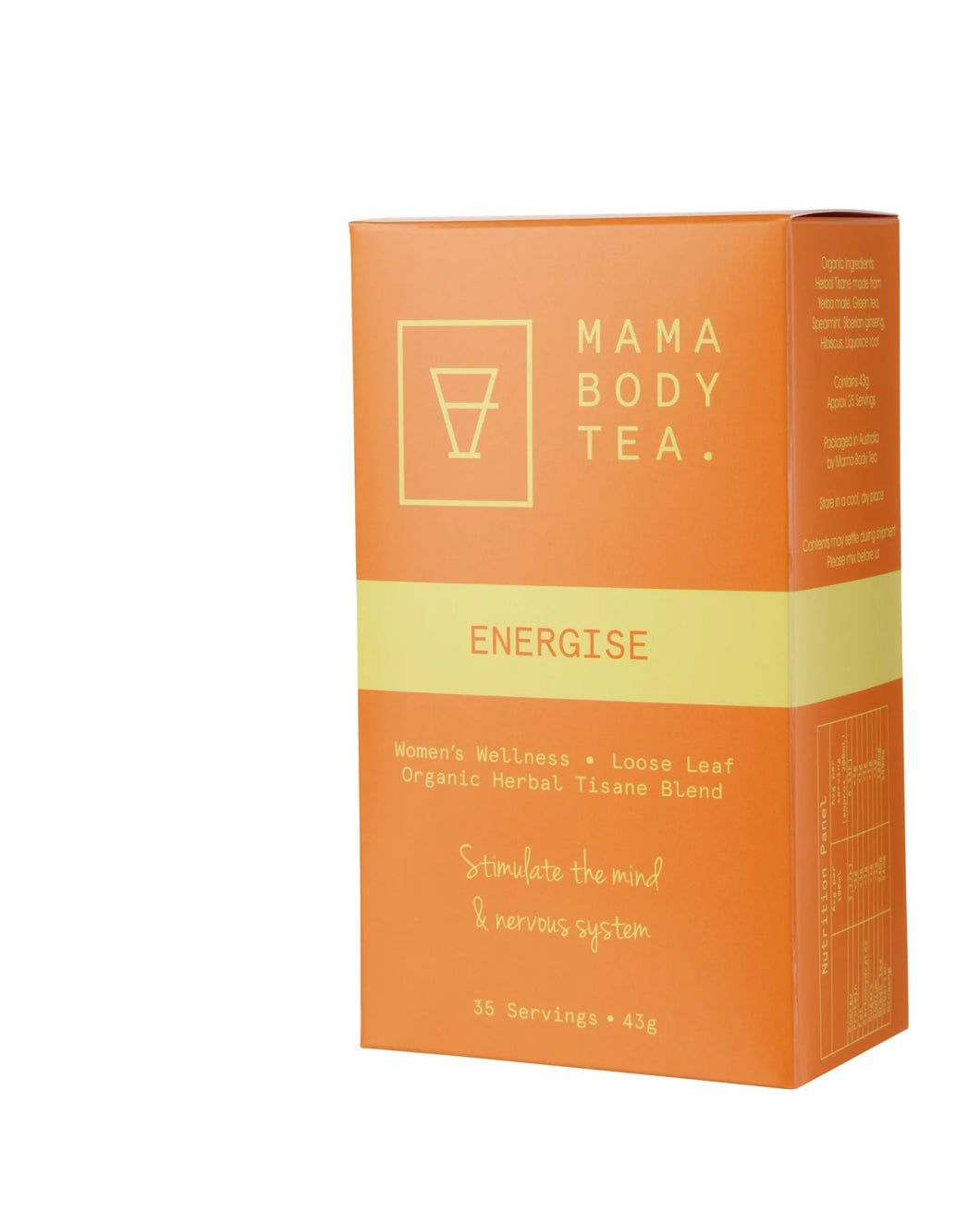 Mama Body Tea - Energise – Little Organics AU